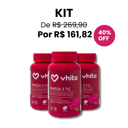 Pague 2 Leve 3 – Ômega 3 TG 1000mg rico em EPA e DHA + Vitamina E | Selo IFOS